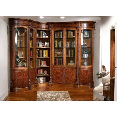 Luxurious Corner Bookcase
