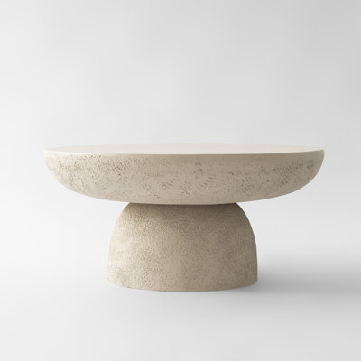 Base de table basse à piédestal
