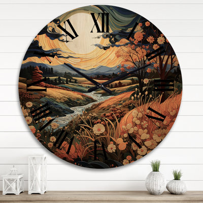 Horloge murale Passaic