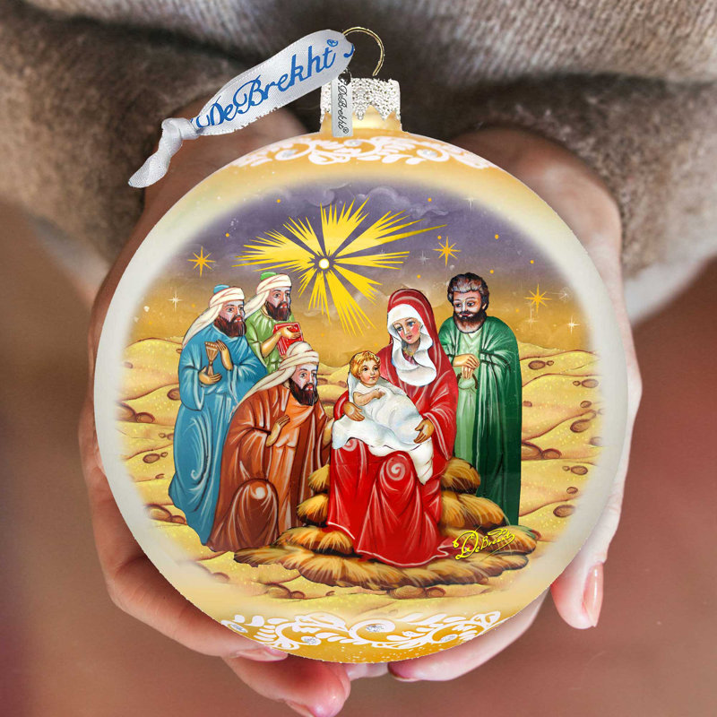 5.5'' Glass Ball Ornament