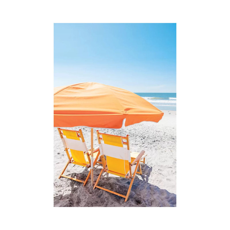 Folly Beach IV by Bethany Young - Print on Canvas, Wrapped Canvas, 66.04cm H x 45.72cm W x 3.81cm D