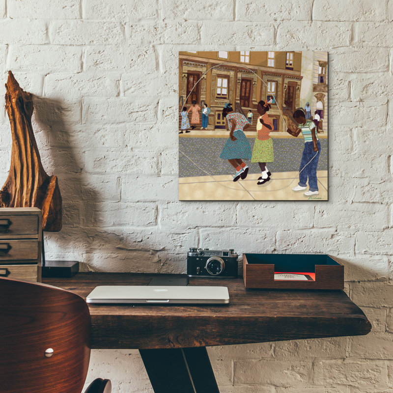 " Double Dutch " by Phyllis Stephens, 12" H x 12" W x 0.13" D