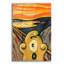 Art mural en verre épique «Tribute To Mr Munch» par Matt Wills, 16 po x 24 po-2123280608