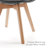 Ameeria Round Extendable Modern Kitchen Dining Table Set With 32.8"H Dining Chair-303345142-303345141