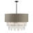 Bayou Breeze Coleeta - 9 Light Pendant In Coal Finish