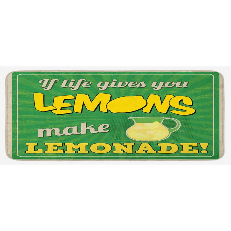 Tapis de cuisine Saying