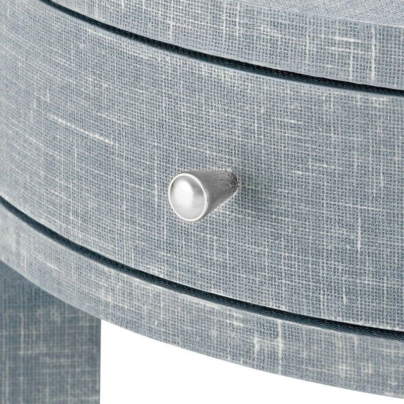 Claudette End Table, Gray, Gray