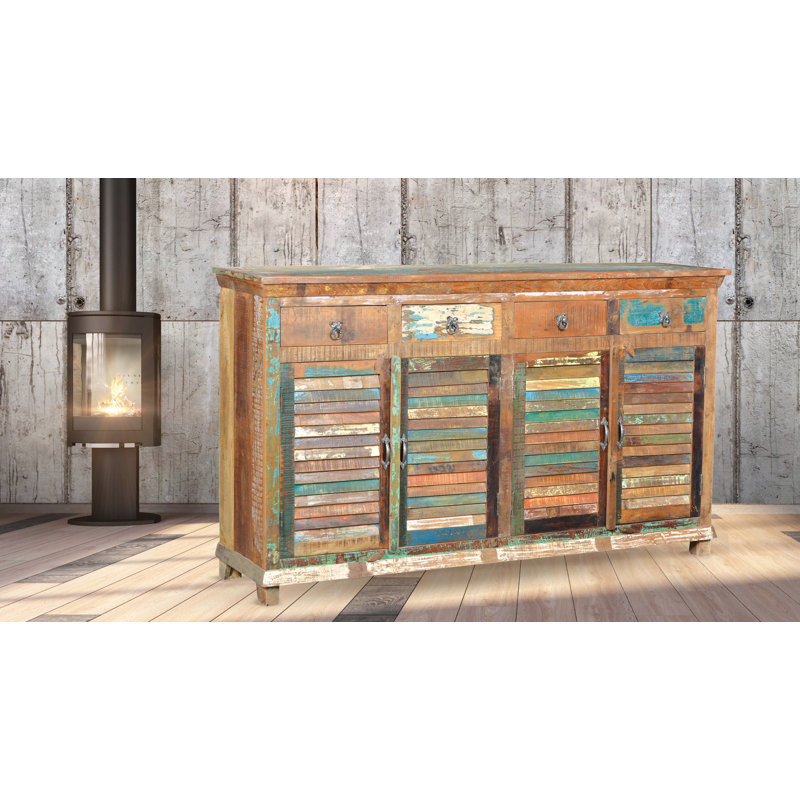 Eggleton 72'' Solid Wood Sideboard, Brown