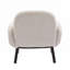 Fauteuil ergonomique avec coussin moelleux et dossier enveloppant, parfait pour les espaces de vie modernes et confortables