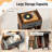 Record Player Stand Turntable Stand with Drawer & Record Holder Display Shelf-511356303