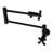 Kingston Brass Manhattan Two-Handle 1-Hole Wall Mount Pot Filler Faucet-113040529-113040537
