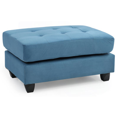 Stylish Aqua Ottoman For Any Room
