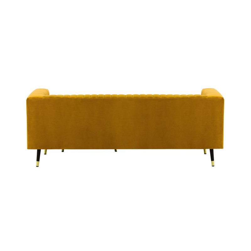 Monaville Universal Corner Sofa, Yellow