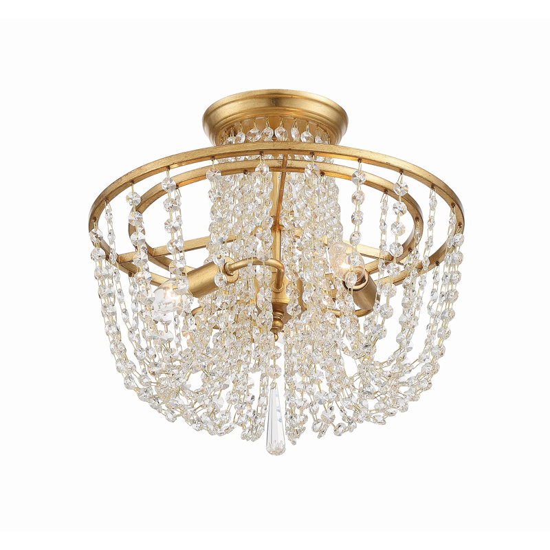 Labrecque 3 - Light 15" Semi Flush Mount