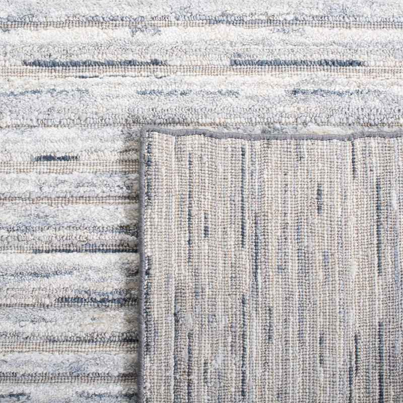 Tapis en soie de bambou Kirbyville, Rectangle 9 pi x 12 pi