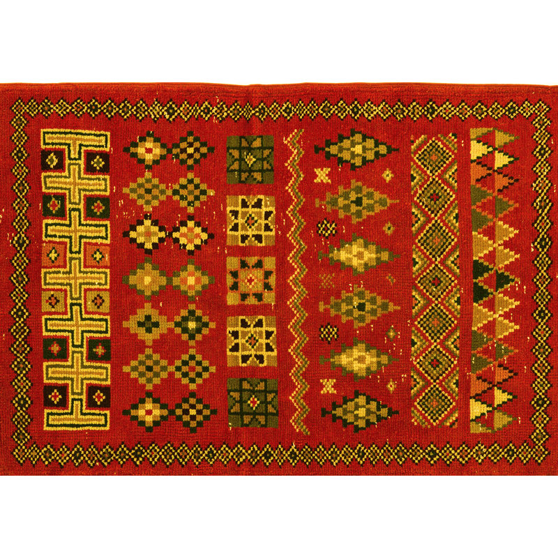 Tapis jaune, Rectangle 8 pi x 12 pi