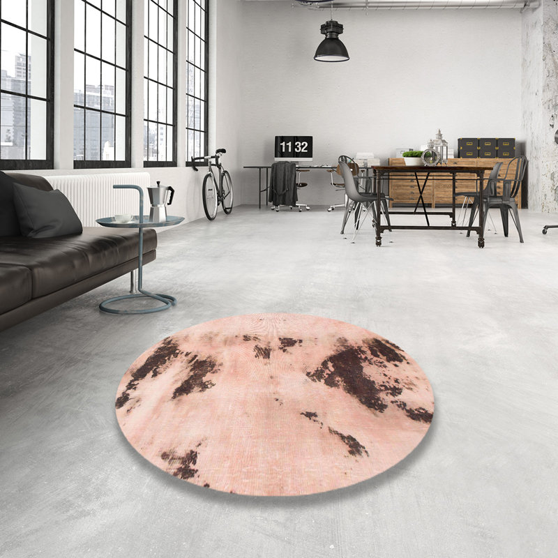 Tapis abstrait moderne 897, Rond 6 pi