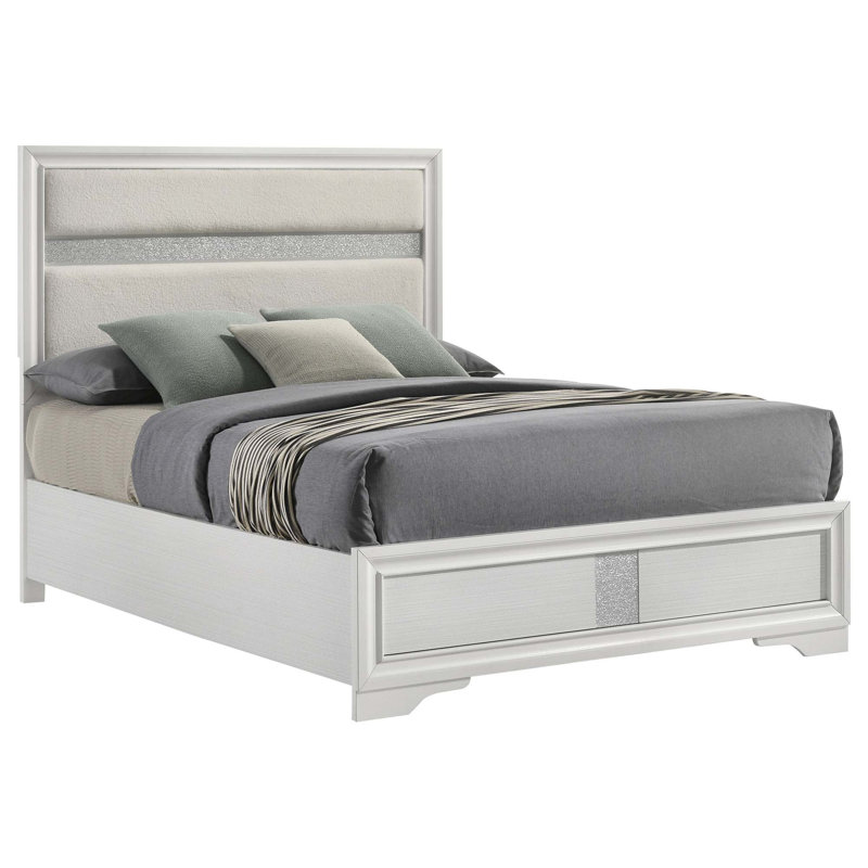 Lit double tapissier Modern Glam