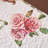 Romantic Roses Floral Quilted Dining Table Runner - 13" X 54"-202926484
