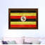 «Ouganda Country Flag», peinture sur toile encadrée-41273725-41927500