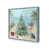 Electric Sky Single Picture Framed, Solid Wood