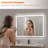 Swarm 60 in. W x 36 in. H Rectangular Frameless LED Wall Bathroom Vanity Mirror-1144117478