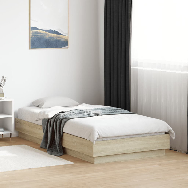 Pasol Bed, Small Single (2'6), Black