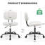 Ensemble de bureau électrique 2 pièces avec fauteuil en similicuir-848479425