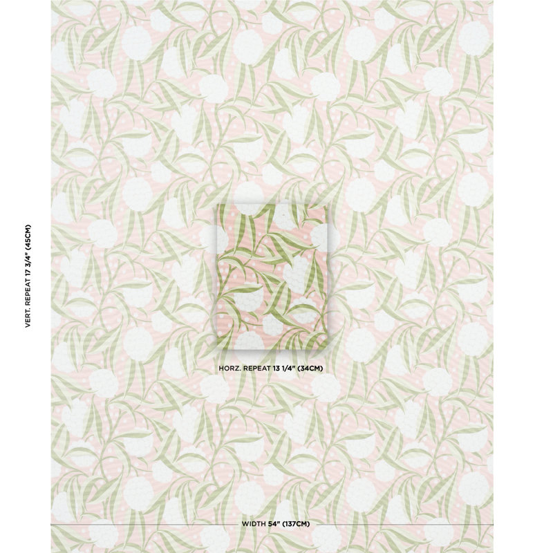 Rubus Cotton Linen Fabric, Blush
