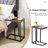 Camillie 24'' Tall C Table End Table-396878780