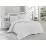 Hadfield White Reinforced Cotton Duvet Cover Set