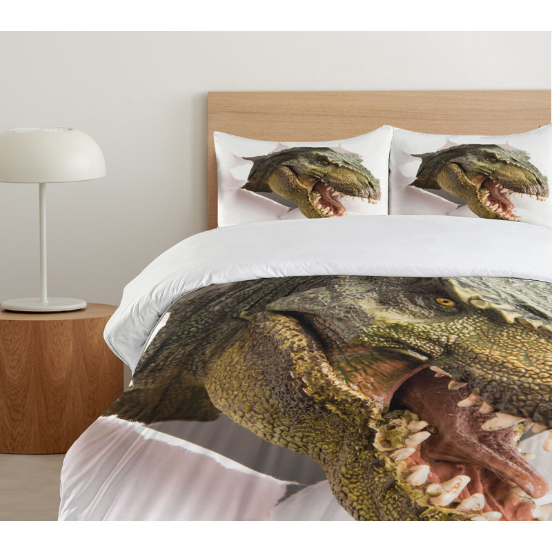Ensemble de housse de couette dinosaur, Simple
