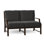 Causeuse avec coussins 51,75 po de large Seal Cove