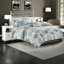 Ensemble de literie luxueux en satin de coton 6 pièces, design côtier, parfait pour la décoration de chambre à coucher