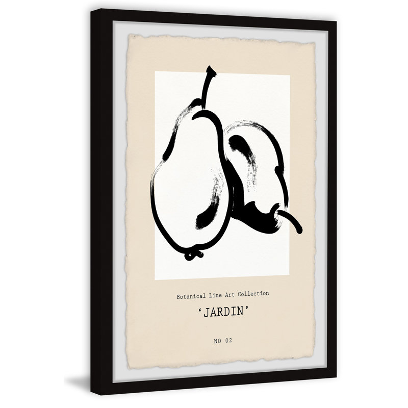 " Jardin " by Marmont Hill, 12" H x 8" W x 1.5" D