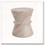 Table d'appoint d'extérieur en béton