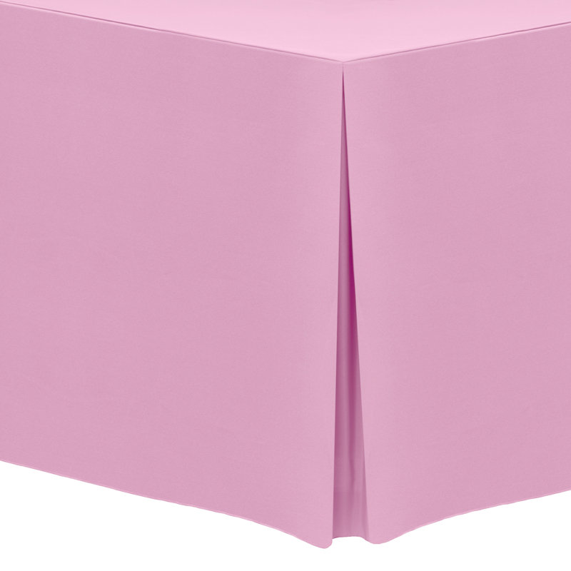 Solid Color Tablecloth, 72" x 18", 10, Pink Balloon