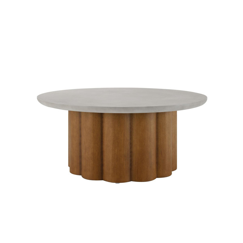 Gleason Round Shaped Coffee Table