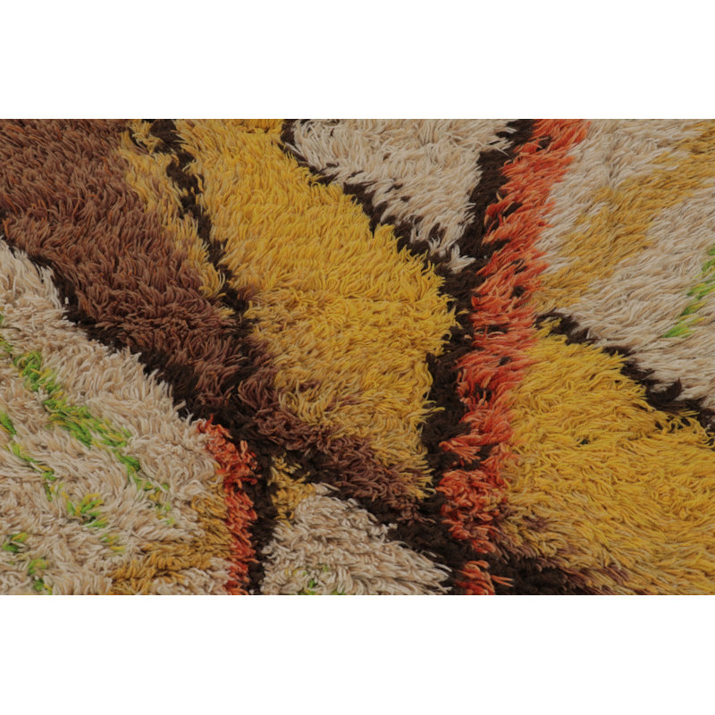 Vintage One-of-a-Kind 3'7x5'0 Hand Knotted Area Rug