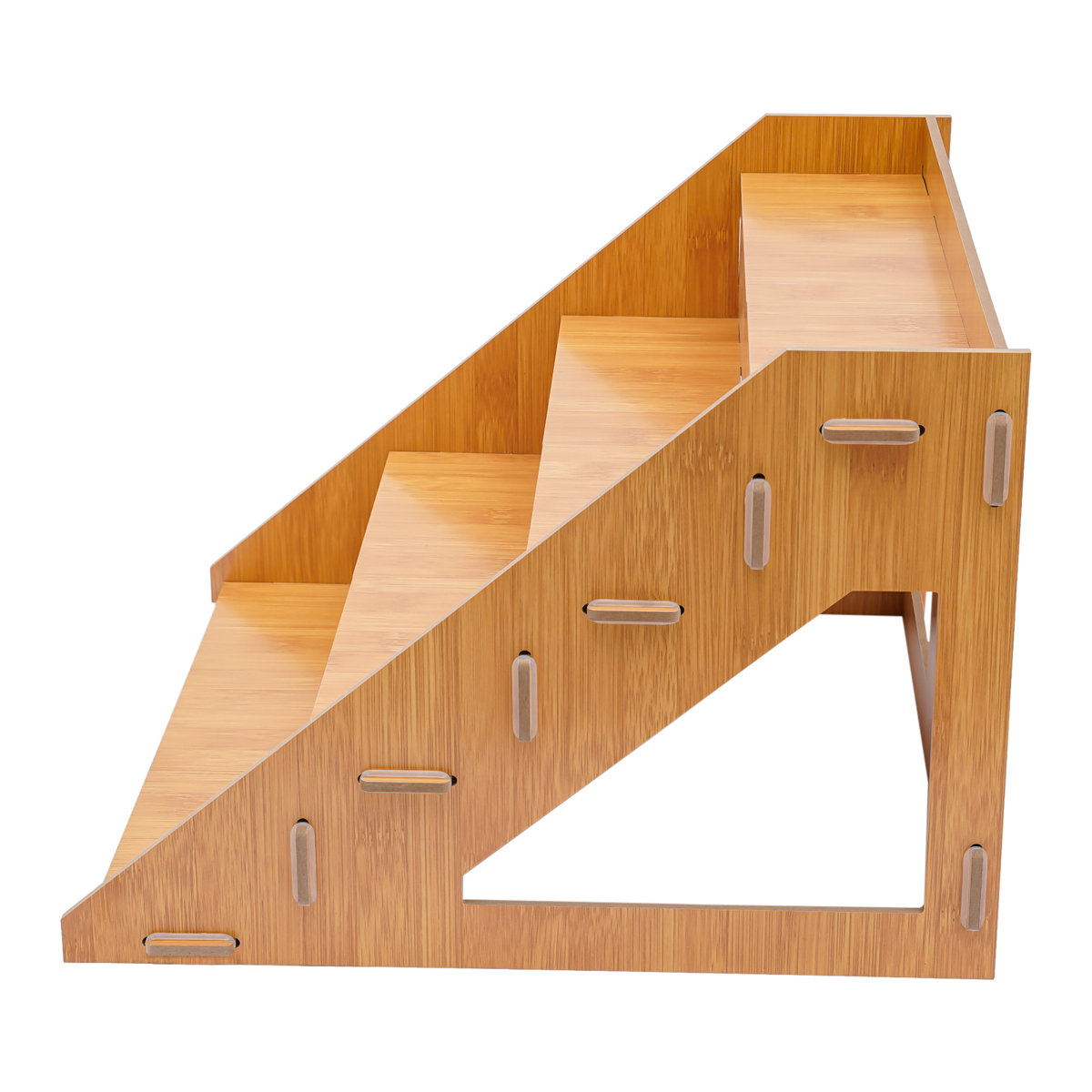 Wildon Home® Iacovelli 4 Tier Wooden Tabletop Display Stand Retail ...