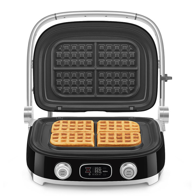 Barbecue multi-usage style rétro des années 50 en noir, Noir