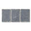 Kinetic Imprint I - Toile tendue avec châssis sur mesure - 3 pièces-848370062