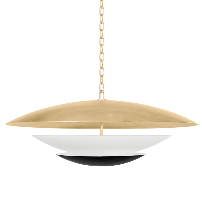 Luminaire suspendu géométrique 6 lumières