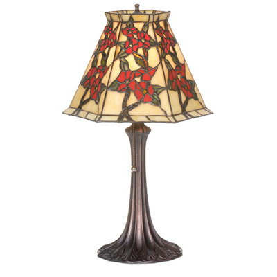 19" High Japanese Peony Accent Lamp
