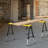 Hud 100cm W Steel Top Height-Adjustable Workbench