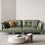Coussin modulaire vert 100% polyester-1181016244