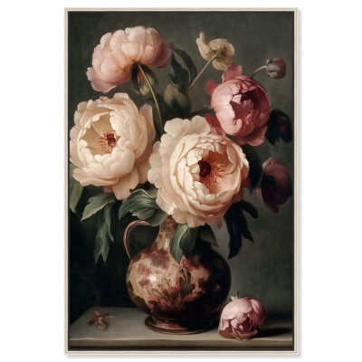 «Peony Rhapsody», reproduction d'art sur toile par Art Remedy