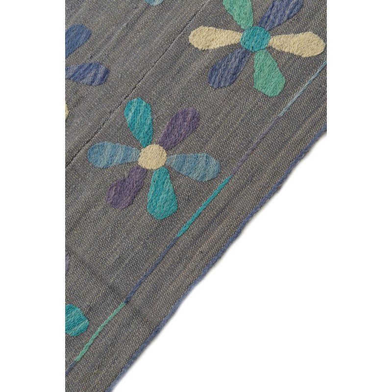 Tapis gris 5x8 Perry