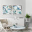 Indigold II - ensemble de 2 reproductions d'art sur toiles-31590773-32008274
