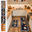 Tapis et tapis de cuisine d'Halloween